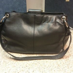 Black Leather Purse